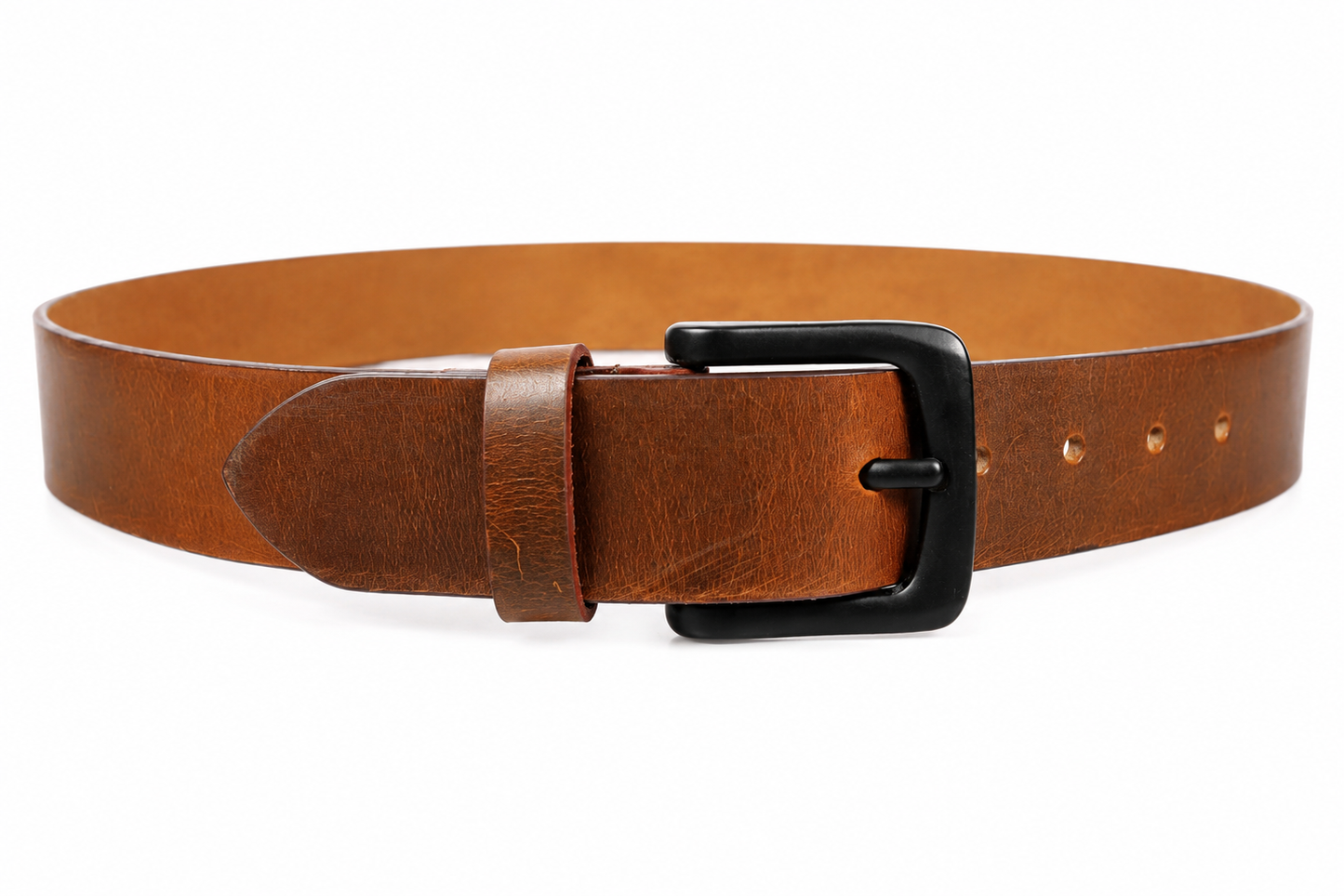 Bufflet Leather Full Grain Leather Belt – Black, Green, Tan & Brown | Premium Handmade Belt