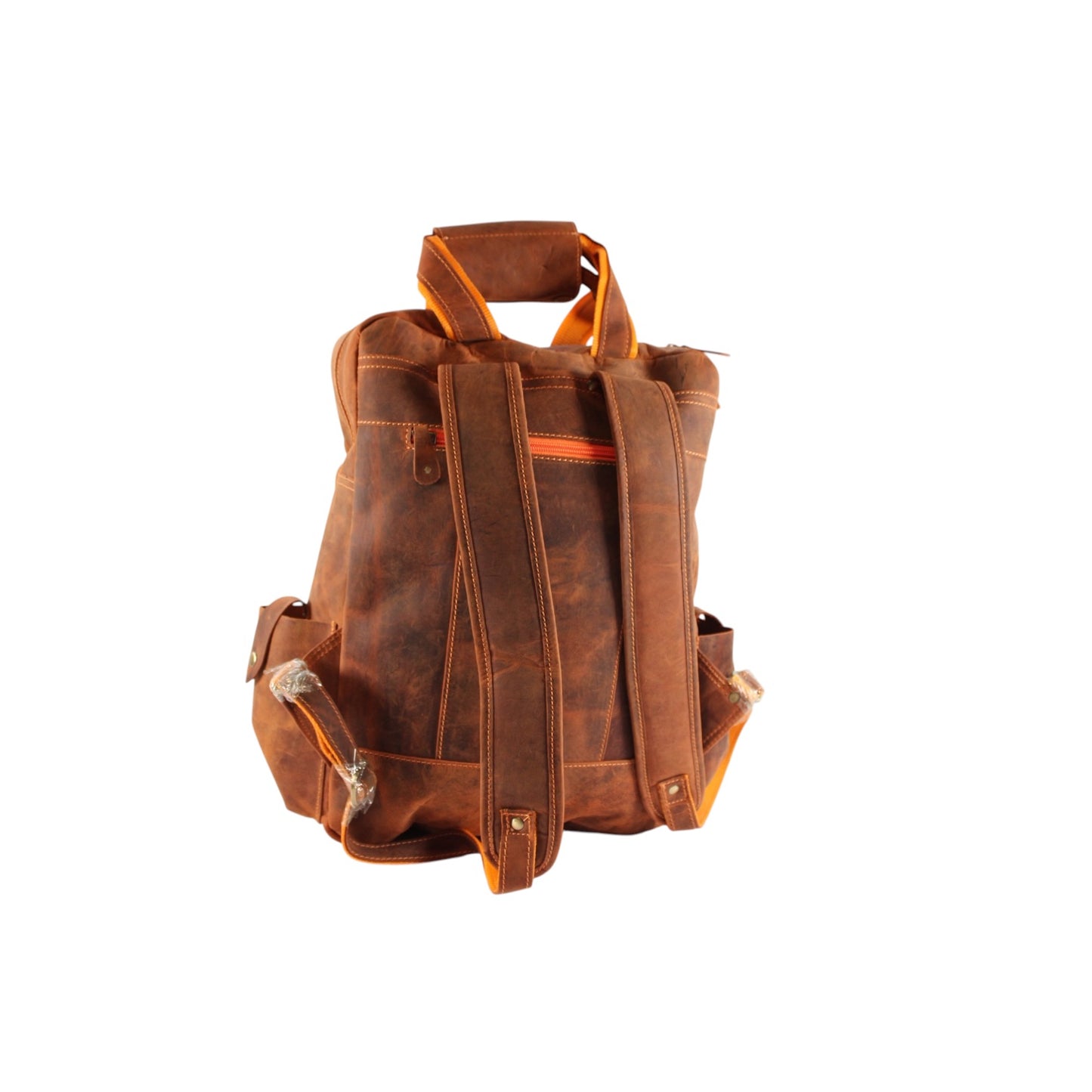 Vintage Genuine Leather Backpack for Men & Women – 15.6” Laptop Travel Rucksack | Bufflet Leather