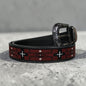 Black & Red Beaded Belt