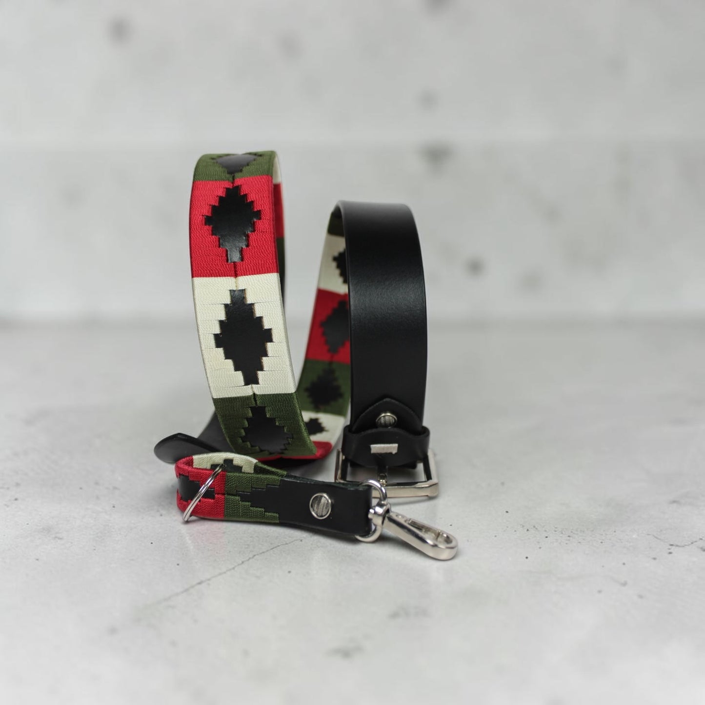 Handmade Western Embroidered Leather Belt