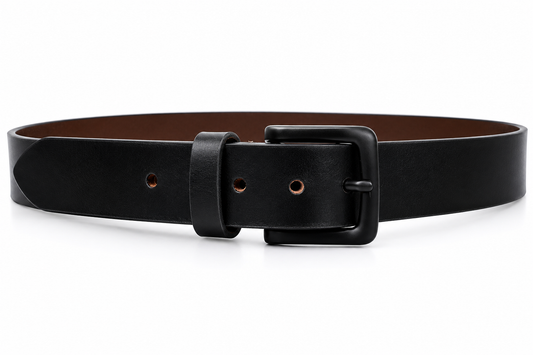 Bufflet Leather Full Grain Leather Belt – Black, Green, Tan & Brown | Premium Handmade Belt