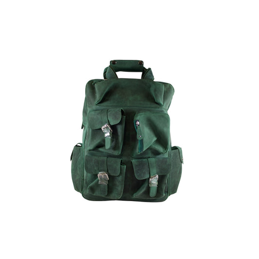 Vintage Genuine Leather Backpack for Men & Women – 15.6” Laptop Travel Rucksack | Bufflet Leather