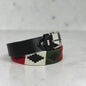 Handmade Western Embroidered Leather Belt