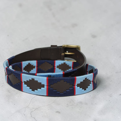 Bufflet Leather Handwoven Embroidered Genuine Leather Belt