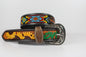Bufflet Leather Sunflower Beaded Leather Belt