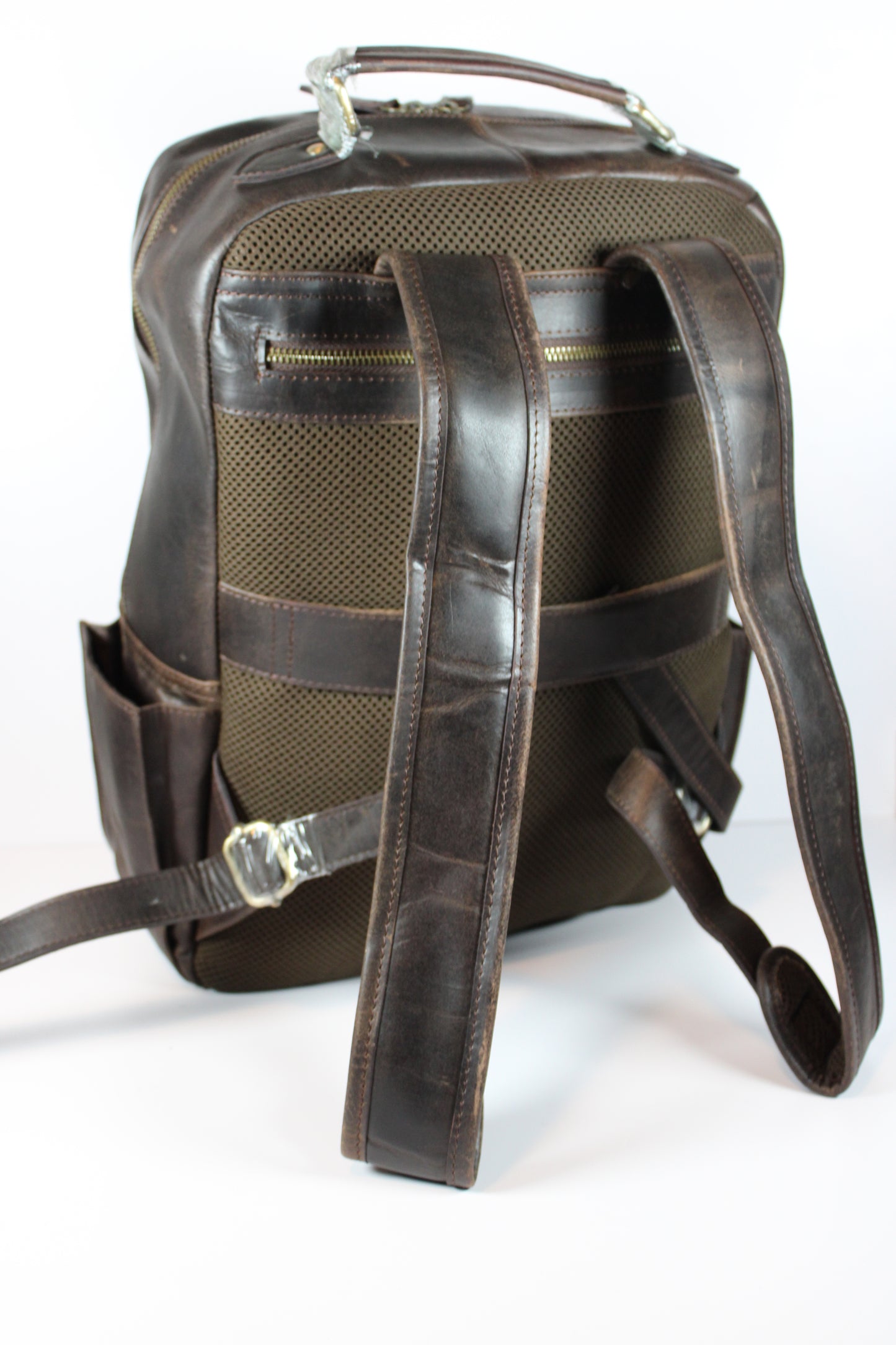 Handmade Full Grain Leather Backpack for Men & Women – Vintage Laptop Travel Backpack | Bufflet Leather