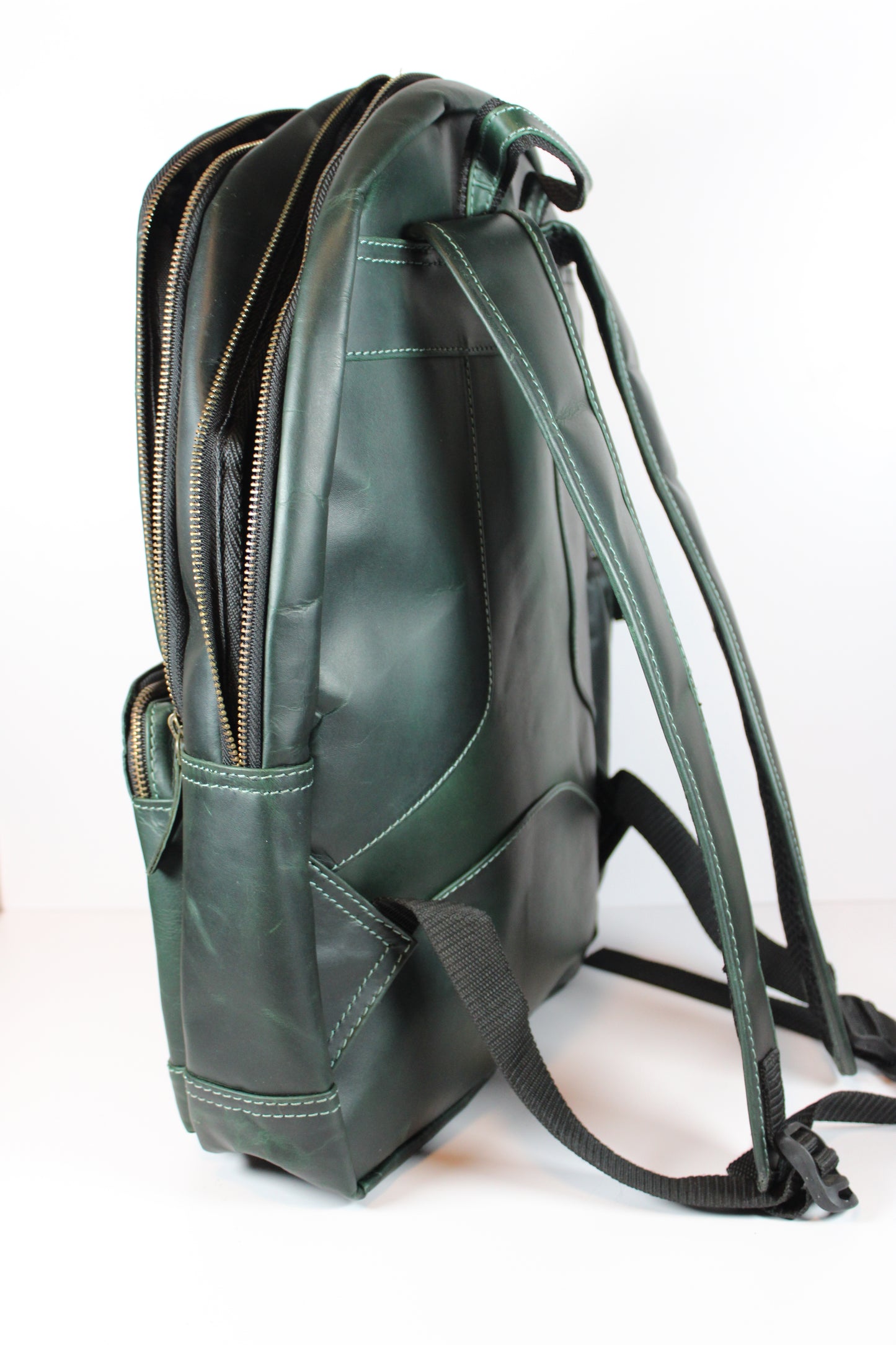 Handmade Full Grain Leather Backpack for Men & Women – Vintage Laptop Travel Backpack | Bufflet Leather